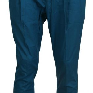 Dolce & Gabbana Blaue Baumwoll-Chinos Hosen Hosen