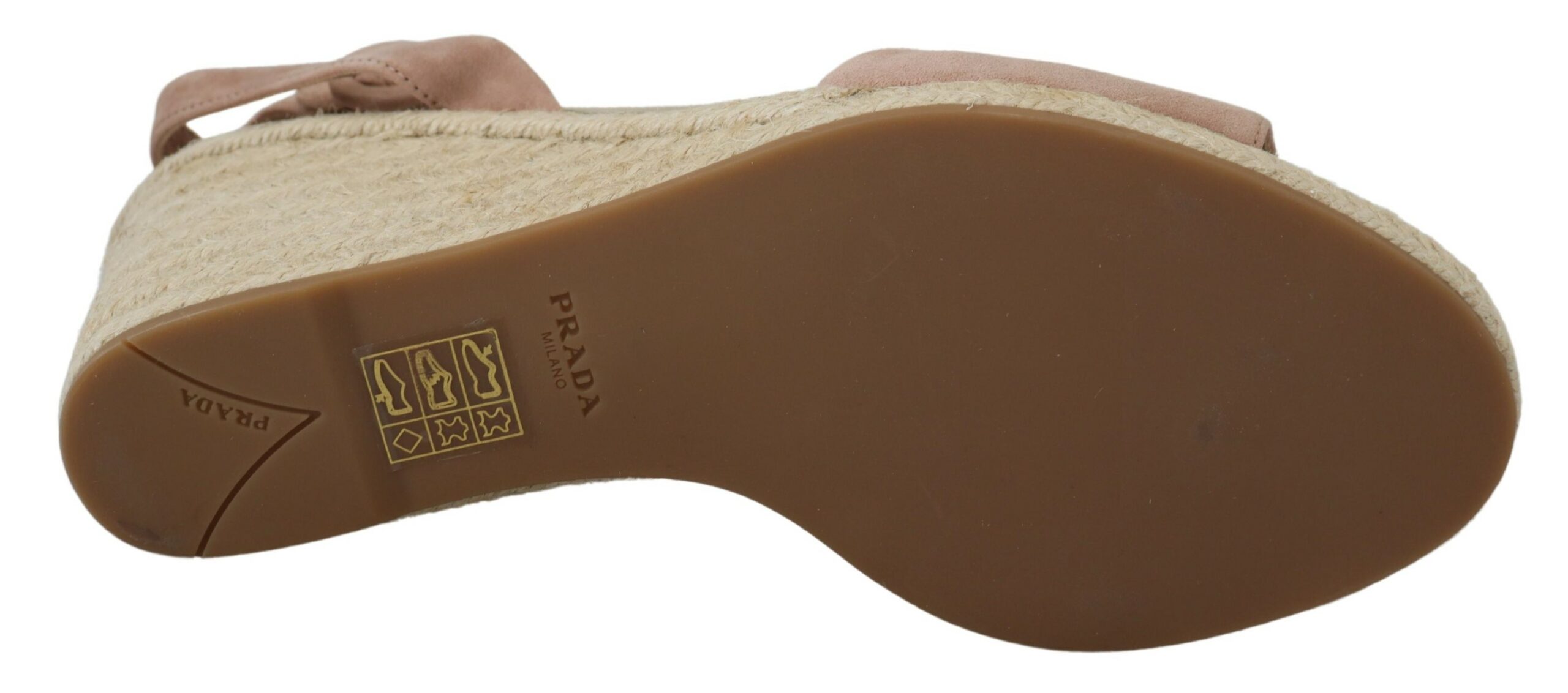 Prada Rosa Wildleder-Sandalen mit Knöchelriemen – Bild 2