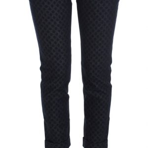 Dolce & Gabbana Gepunktete schmale Caprihose