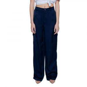 Street One Blaue Viskose-Hose