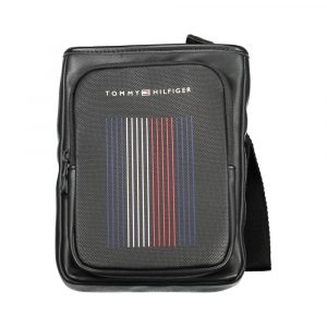 Tommy Hilfiger Schwarze Polyethylen-UmhÀngetasche