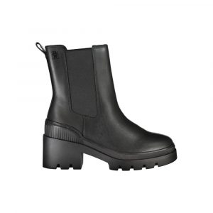 Tommy Hilfiger Schwarzer Polyester-Stiefel