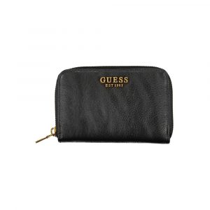 Guess Jeans Schwarzes Portemonnaie aus Polyethylen