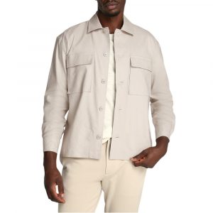 Calvin Klein Beige Lyocell-Hemd