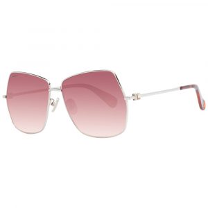 Max Mara Sonnenbrille aus silbernem Metall