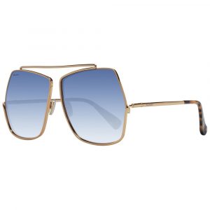 Max Mara Sonnenbrille aus Goldmetall