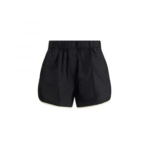Prada Schwarze Bermuda-Shorts aus recyceltem Polyamid