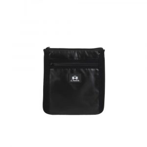 La Martina Schwarze Crossbody-Tasche aus Polyethylen
