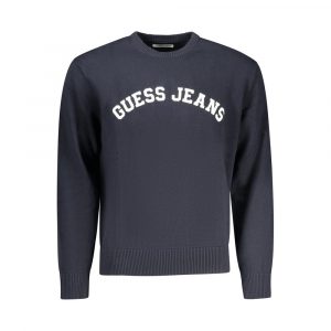 Guess Jeans Blauer Baumwollpullover für Herren