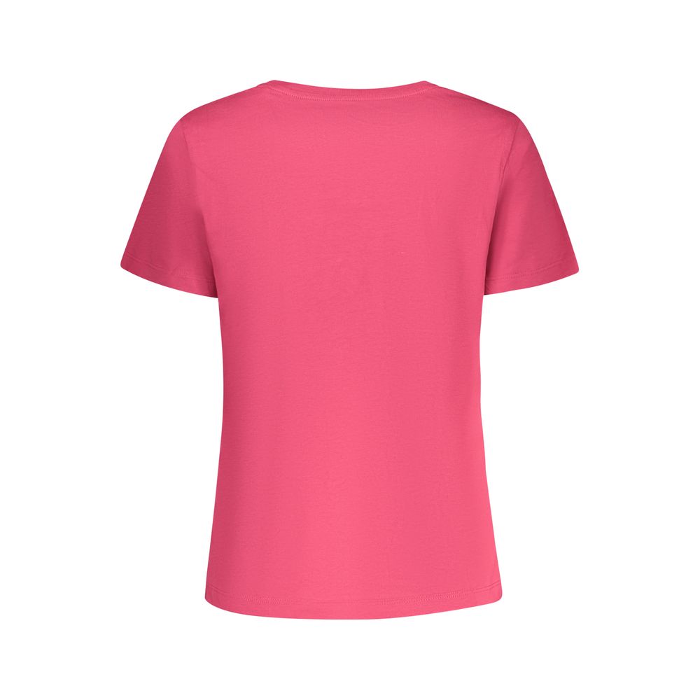 Pepe Jeans Rosa Baumwoll-T-Shirt für Damen – Bild 2