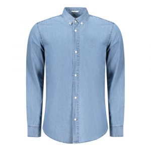 Pepe Jeans Azzurro Baumwollhemd für Herren