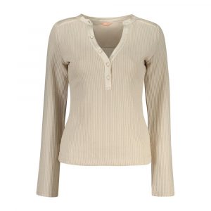 Guess Jeans Beige Polyester Damen Pullover