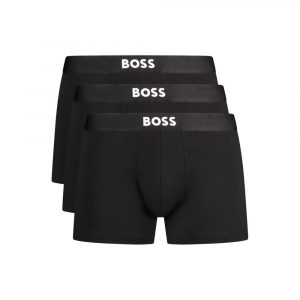 Hugo Boss Schwarze Herren-Boxershorts aus Baumwolle