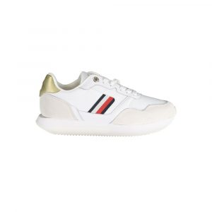 Tommy Hilfiger Weiße Leder-Sneaker für Damen