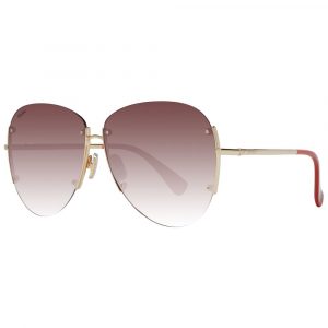 Max Mara Sonnenbrille aus Goldmetall