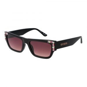 Guess Schwarze Sonnenbrille aus Kunststoff