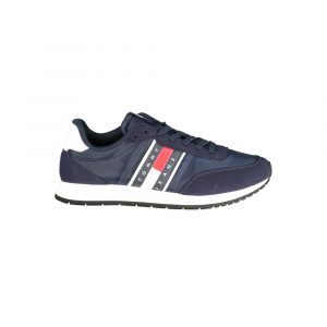 Tommy Hilfiger Blaue Sneaker aus Polyurethan für Herren