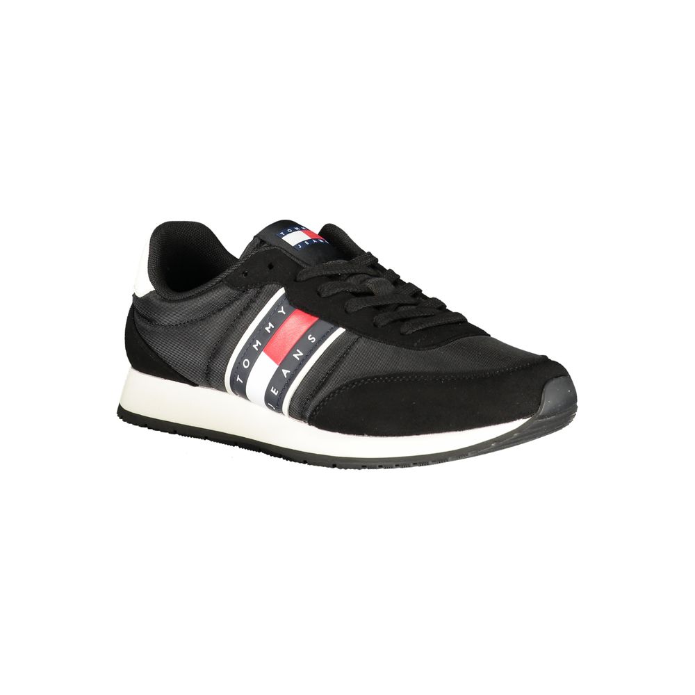Tommy Hilfiger Schwarzer Sneaker aus Polyurethan für Herren – Bild 2