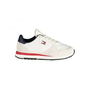 Tommy Hilfiger Bianco Leder Herren Sneaker