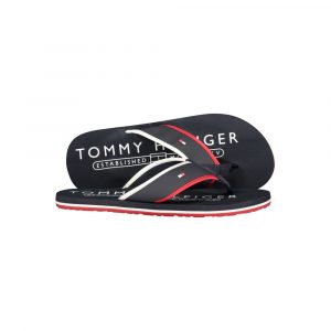 Tommy Hilfiger Blaue Herren-Sandalen aus Polyurethan