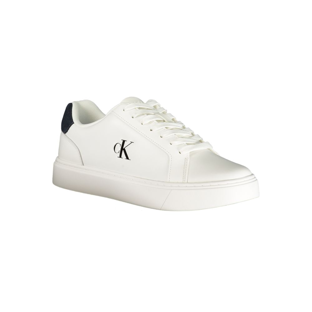 Calvin Klein Bianco Poliuretano Uomo Sneaker – Bild 2