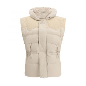 Marant Etoile Beige Polyamid Ärmellose Jacke