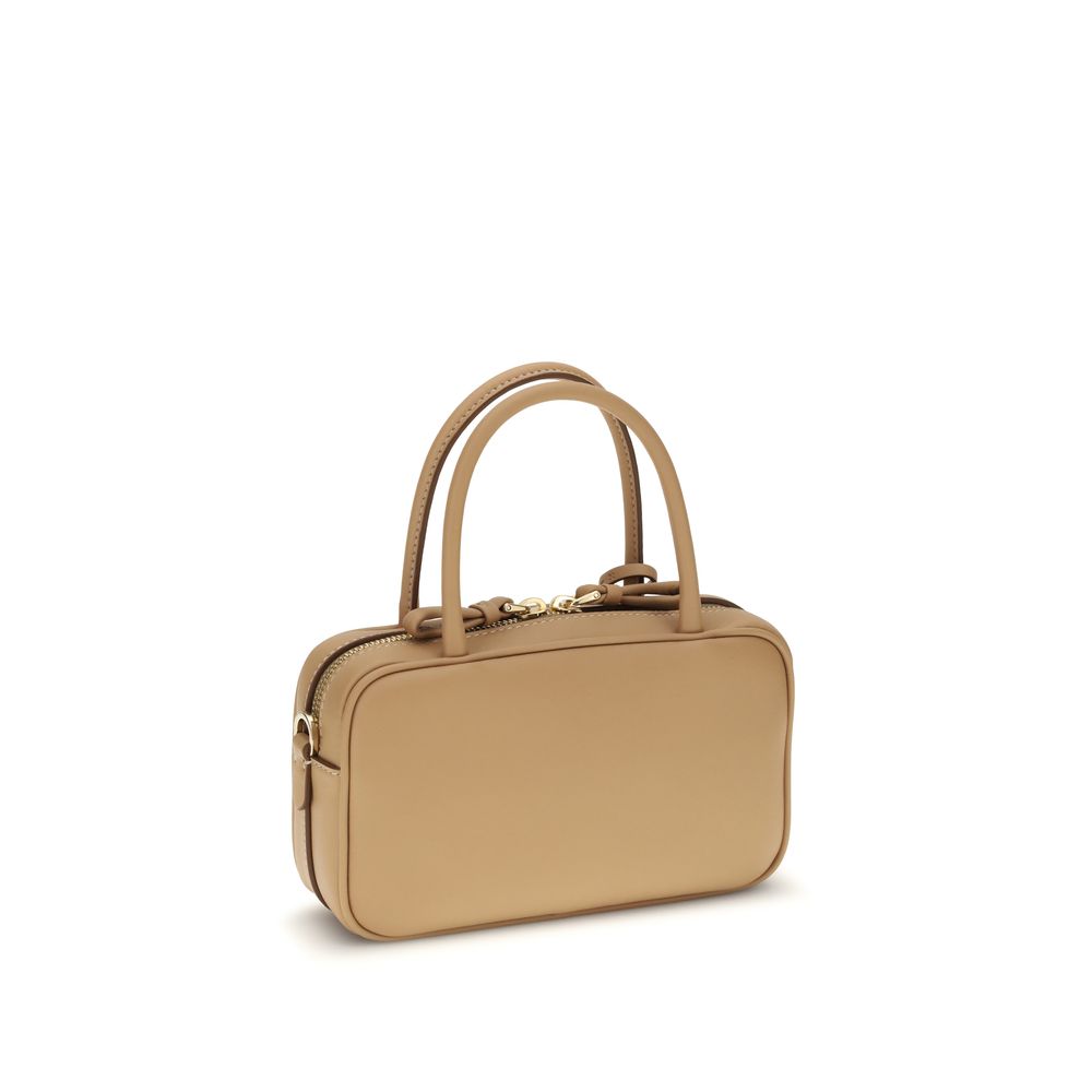 Prada Beige Calf Leather Bos Taurus Handtasche – Bild 3