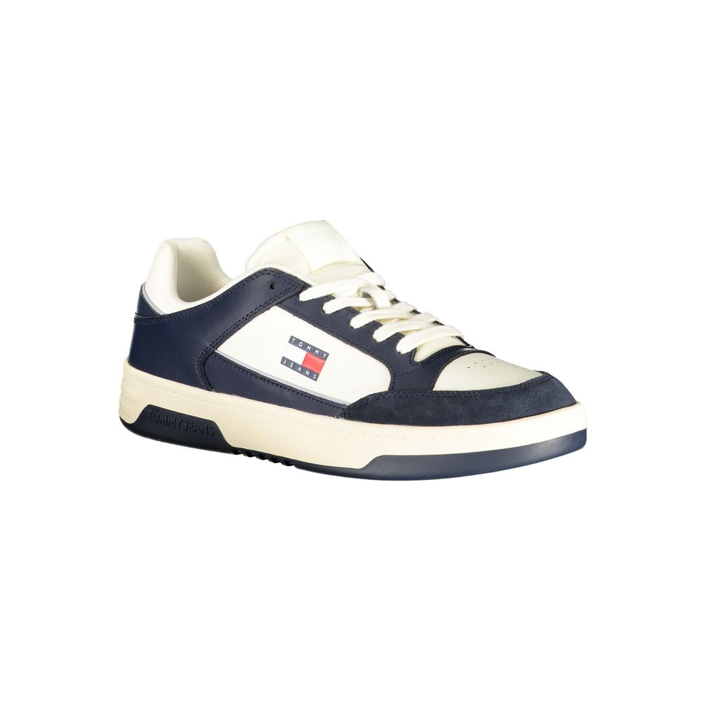 Tommy Hilfiger Bianco Herren-Sneaker aus Polyurethan – Bild 2