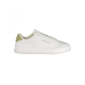 Tommy Hilfiger Bianco Polyurethan-Sneaker für Herren