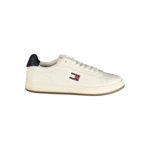 Tommy Hilfiger Bianco Polyurethan-Sneaker für Herren