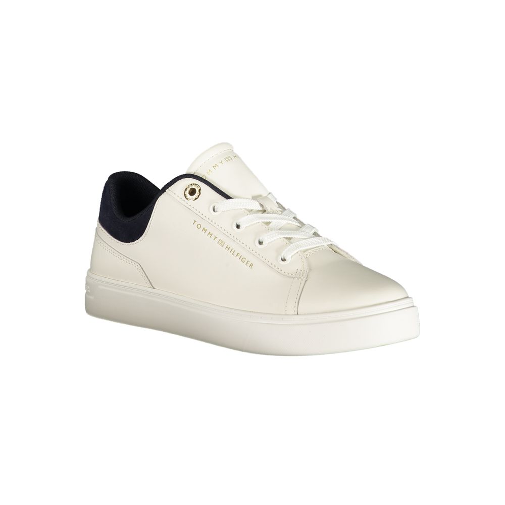 Tommy Hilfiger Bianco Poliuretano Donna Sneaker – Bild 2