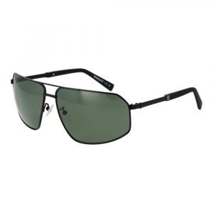 Timberland Schwarze Sonnenbrille aus Metall