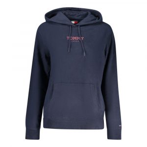 Tommy Hilfiger Blauer Baumwoll-Hoodie für Damen