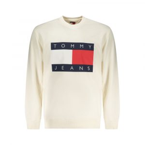 Tommy Hilfiger Weißes Baumwoll-Sweatshirt für Herren