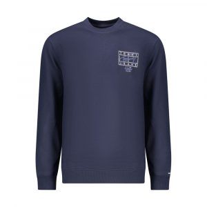 Tommy Hilfiger Blauer Baumwoll-Sweatshirt für Herren