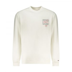 Tommy Hilfiger Weißes Baumwoll-Sweatshirt für Herren
