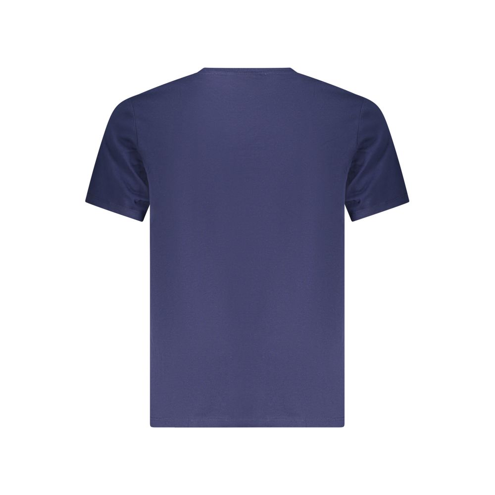 Calvin Klein Blaues Baumwoll-T-Shirt für Herren – Bild 2