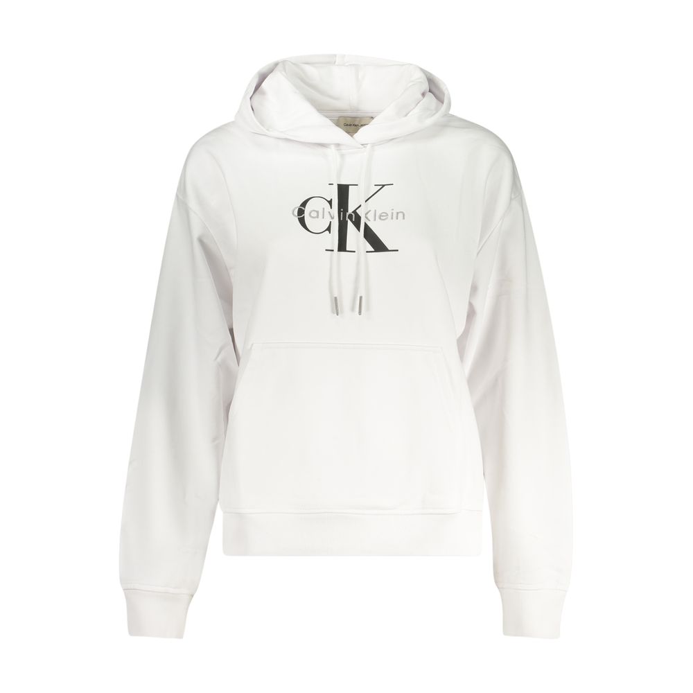 Calvin Klein Bianco Baumwoll-Sweatshirt für Damen
