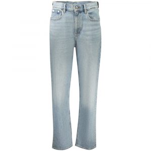 Calvin Klein Azzurro Baumwoll-Jeans für Damen