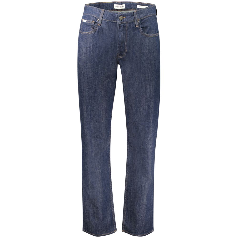 Guess Jeans Blu Cotton Herrenjeans