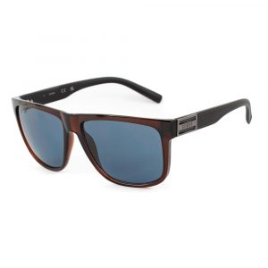 Guess Sonnenbrille aus braunem Harz