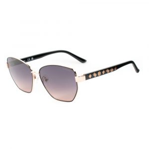 Guess Schwarze Sonnenbrille aus Metall