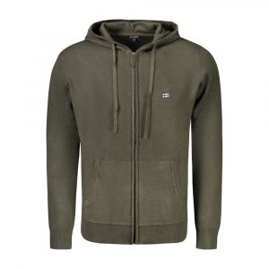 Norway 1963 Grüner Cardigan aus Polyamid für Herren