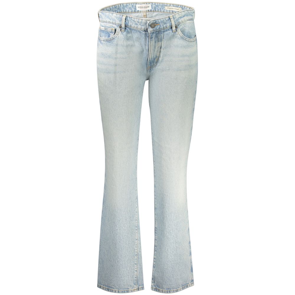 Guess Jeans Azzurro Baumwoll-Jeans für Damen