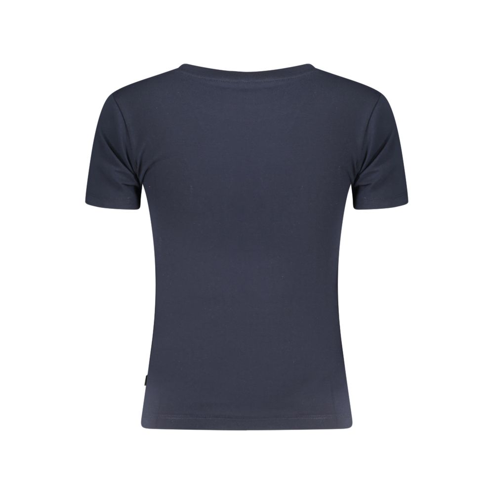 Guess Jeans Damen T-Shirt aus Bio-Baumwolle in Blau – Bild 2