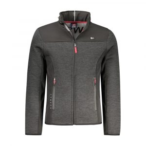 Norway 1963 Schwarze Herrenjacke aus Polyester