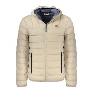 Norway 1963 Beige Polyamid Herrenjacke