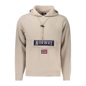 Norway 1963 Beiger Baumwollpullover für Herren
