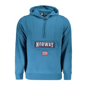 Norway 1963 Blu Baumwoll-Sweatshirt für Herren