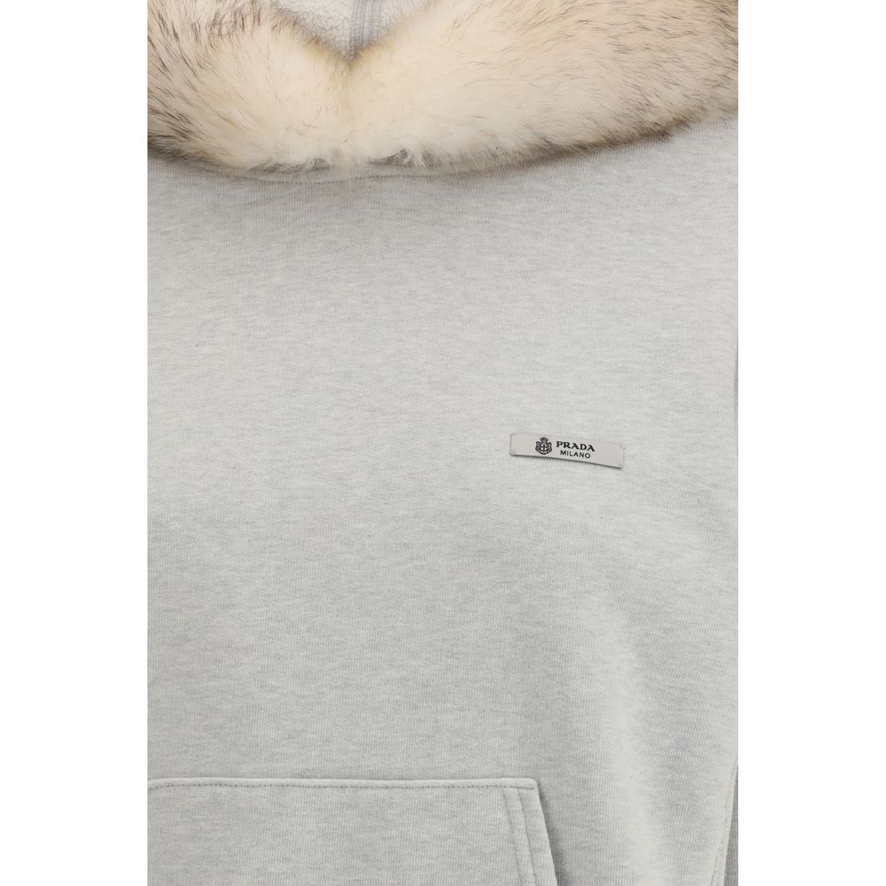 Prada Grauer Baumwoll-Sweatshirt – Bild 3